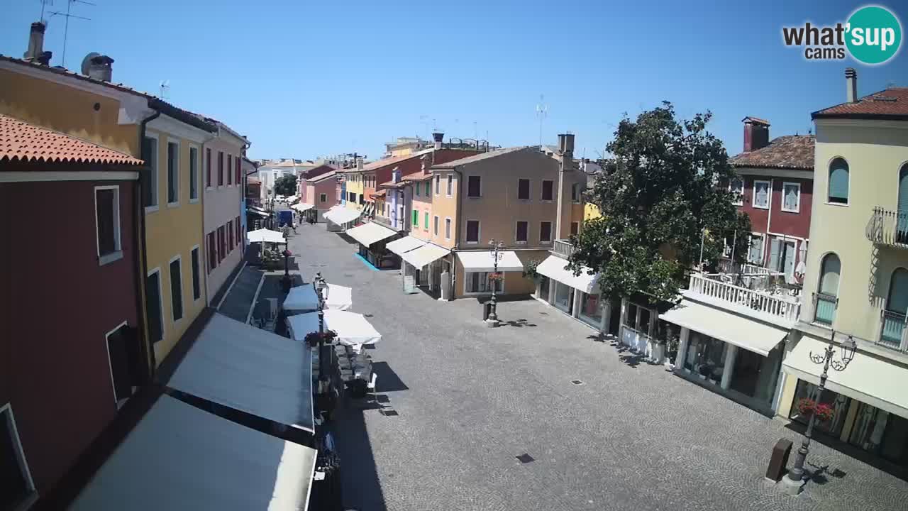 CAORLE vieille Ville webcam | Caorle souvent appelée la Petite Venise