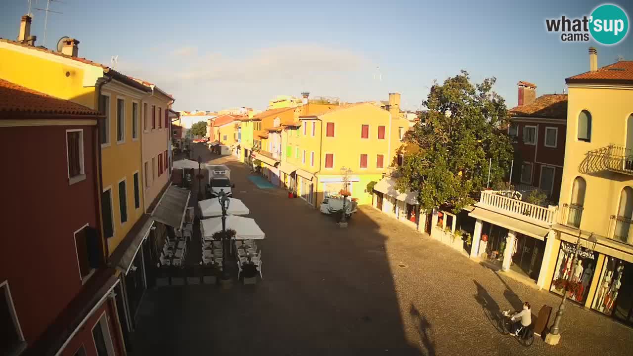 CAORLE vieille Ville webcam | Caorle souvent appelée la Petite Venise