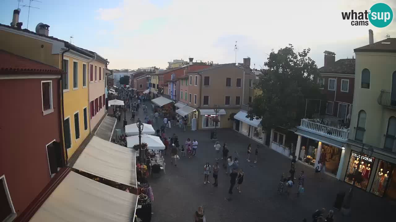 CAORLE vieille Ville webcam | Caorle souvent appelée la Petite Venise
