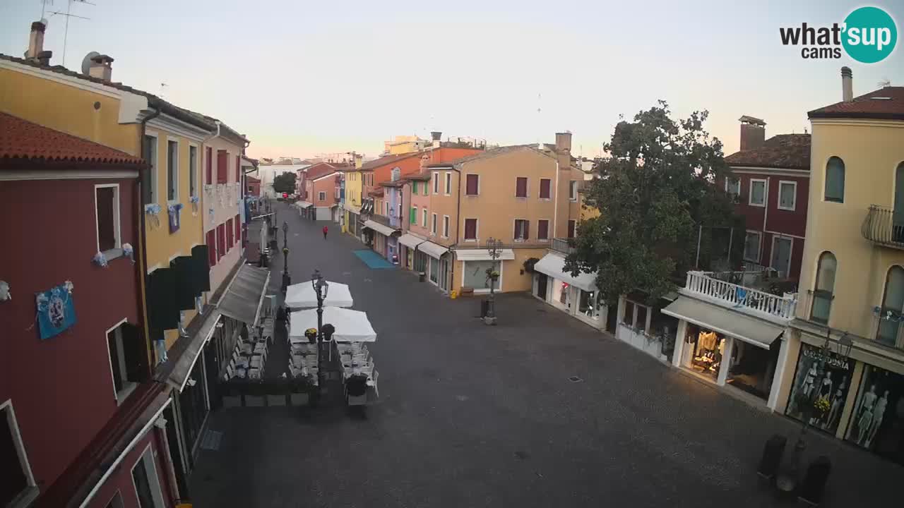 Caorle Stari grad web kamera – Caorle se često naziva malom Venecijom