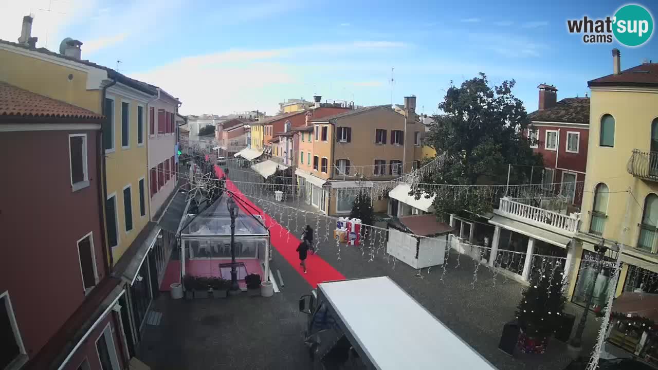 Caorle Stari grad web kamera – Caorle se često naziva malom Venecijom