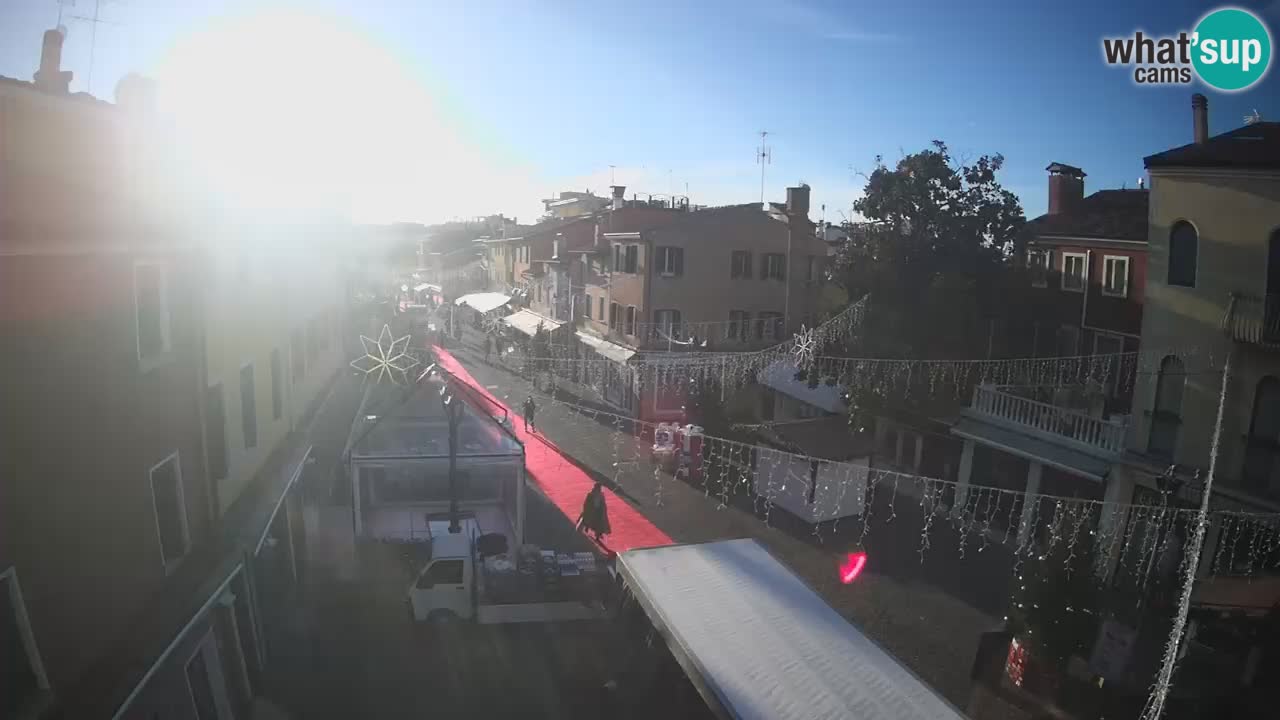 CAORLE vieille Ville webcam | Caorle souvent appelée la Petite Venise