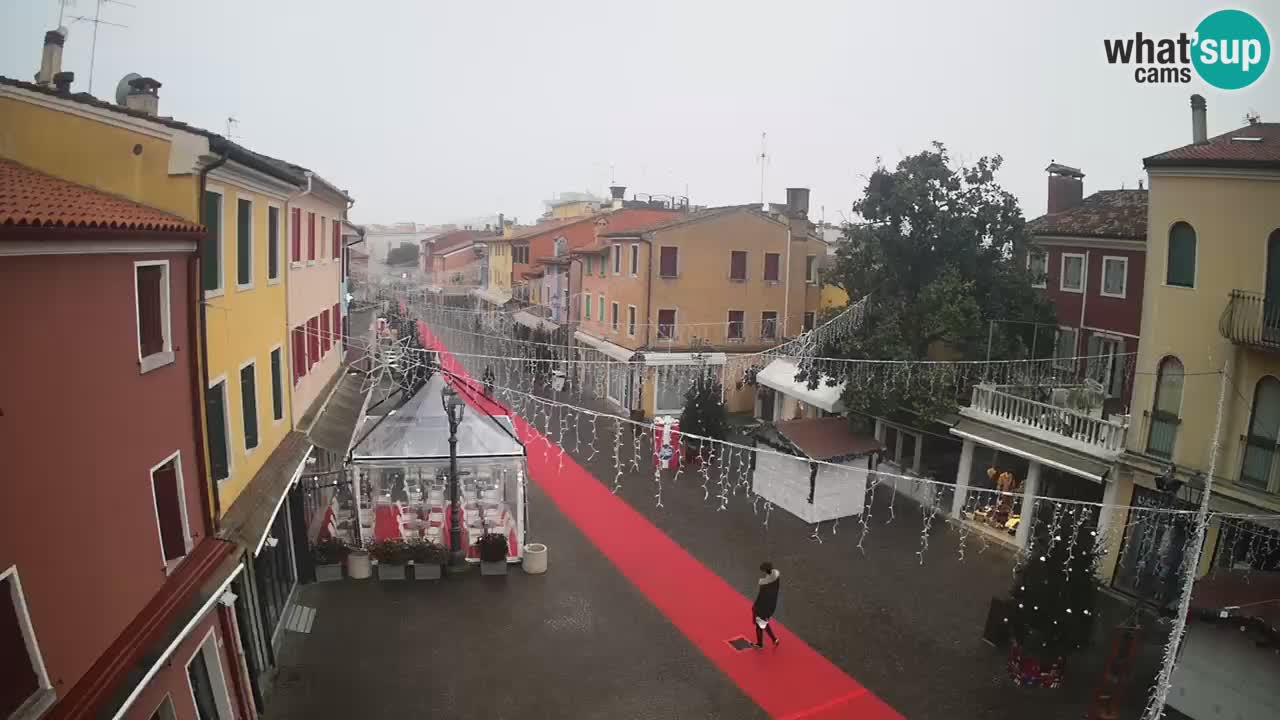 Caorle Stari grad web kamera – Caorle se često naziva malom Venecijom