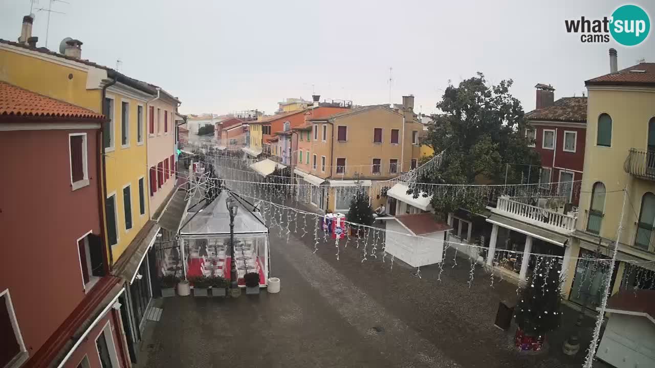 Caorle Stari grad web kamera – Caorle se često naziva malom Venecijom