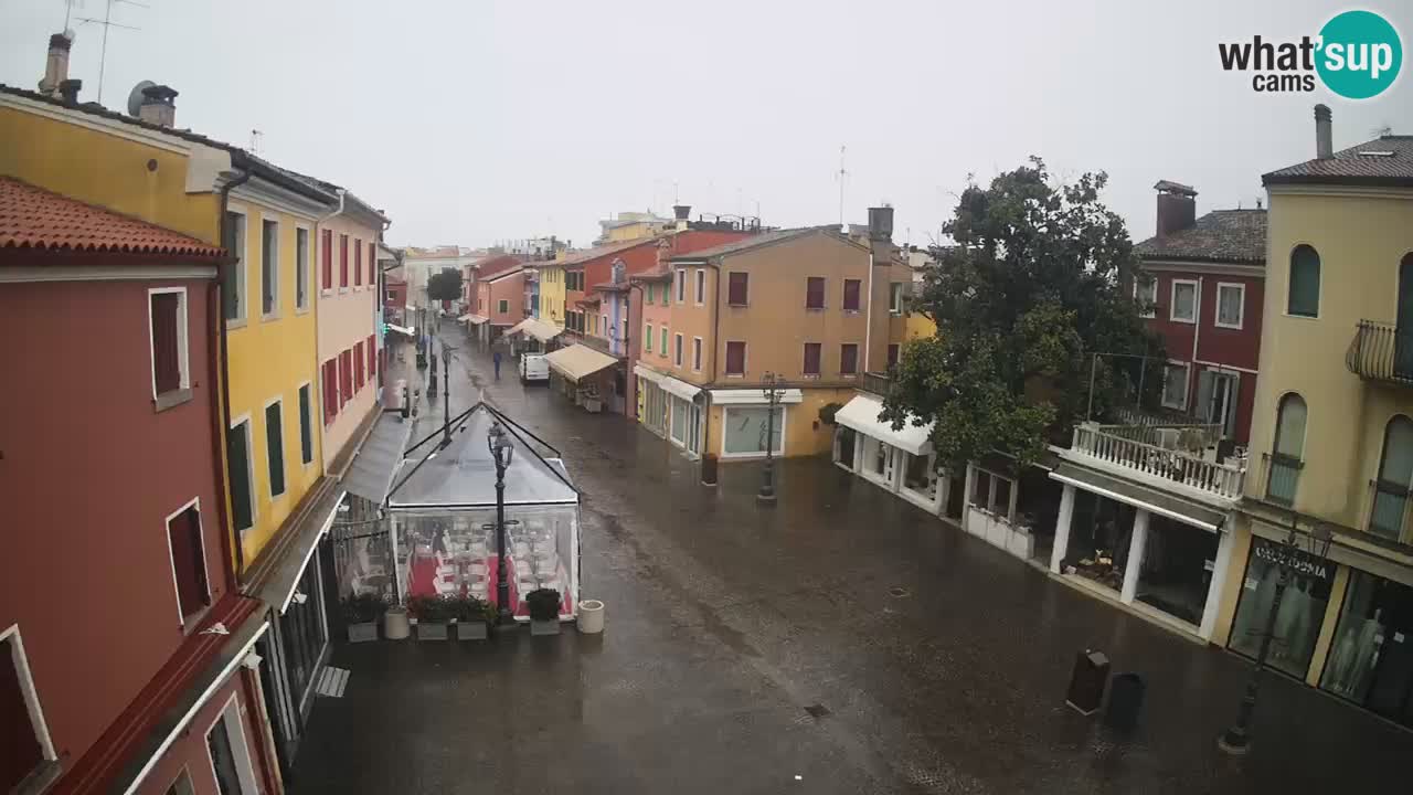 Caorle Stari grad web kamera – Caorle se često naziva malom Venecijom