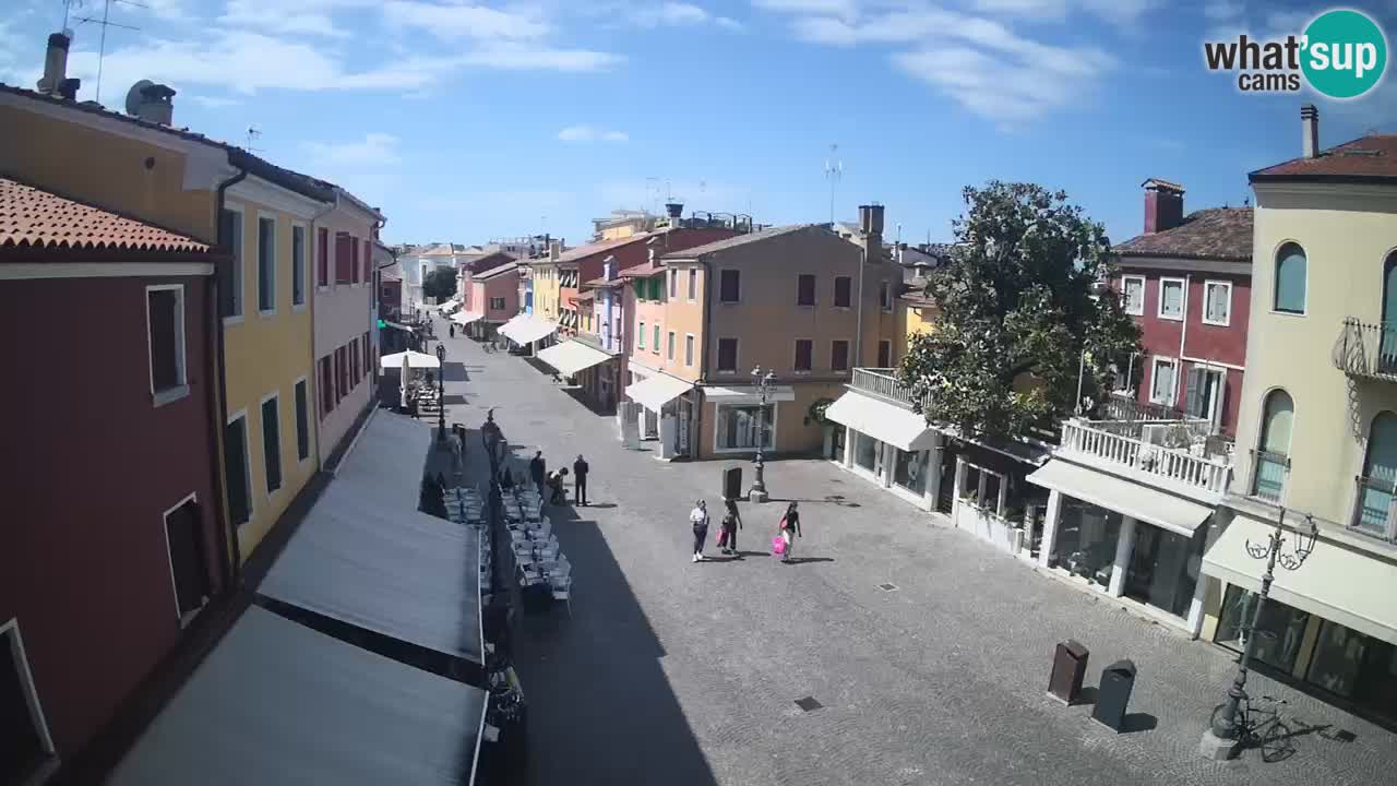 CAORLE vieille Ville webcam | Caorle souvent appelée la Petite Venise