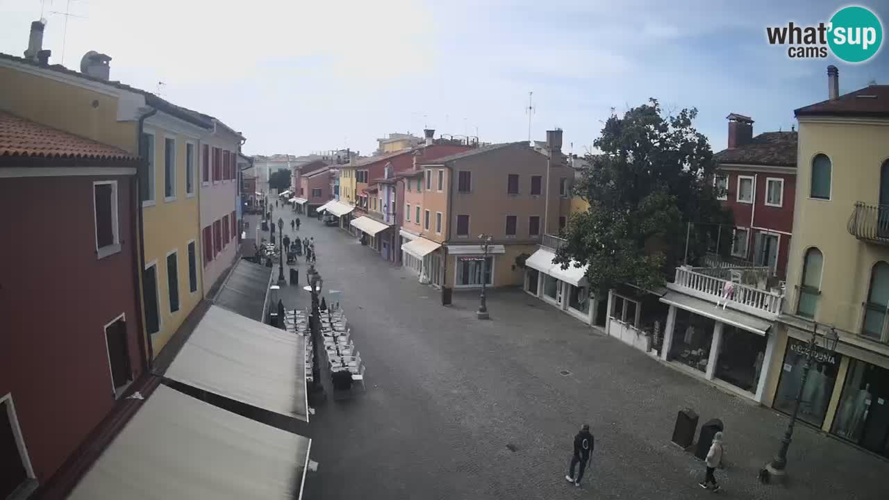 Caorle Stari grad web kamera – Caorle se često naziva malom Venecijom