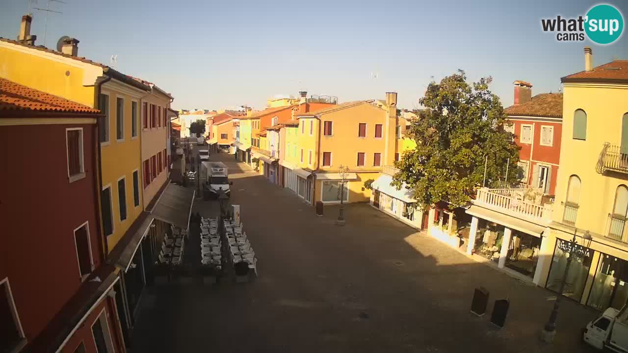 Caorle Stari grad web kamera – Caorle se često naziva malom Venecijom