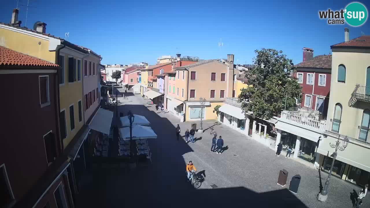 CAORLE vieille Ville webcam | Caorle souvent appelée la Petite Venise