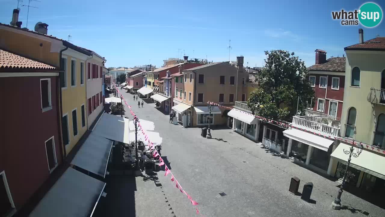 CAORLE vieille Ville webcam | Caorle souvent appelée la Petite Venise
