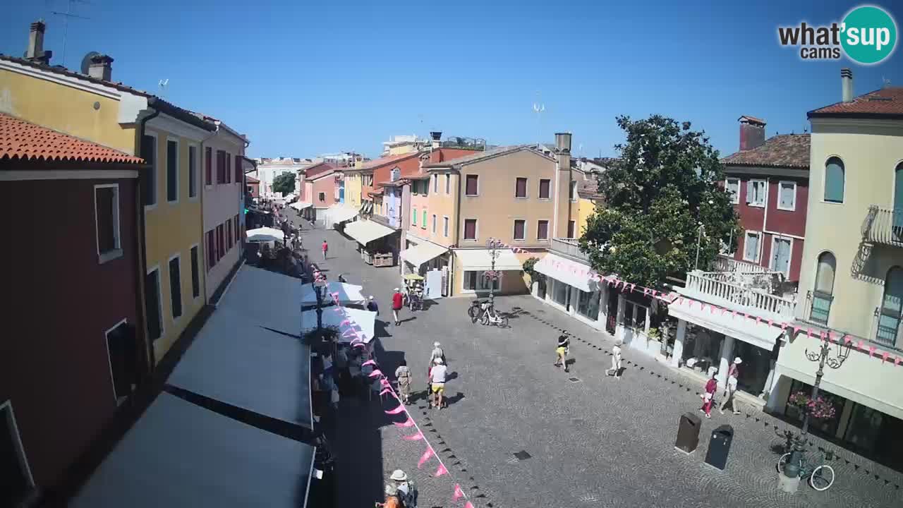 CAORLE vieille Ville webcam | Caorle souvent appelée la Petite Venise
