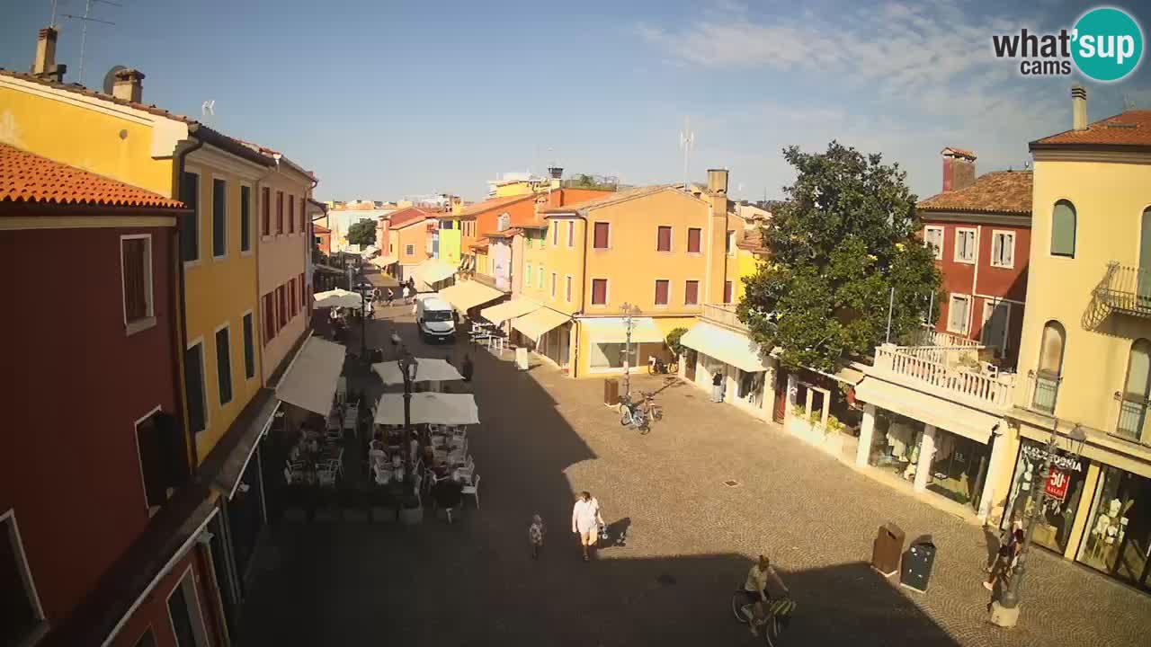 Caorle Stari grad web kamera – Caorle se često naziva malom Venecijom