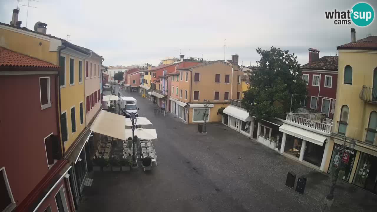 Caorle Stari grad web kamera – Caorle se često naziva malom Venecijom