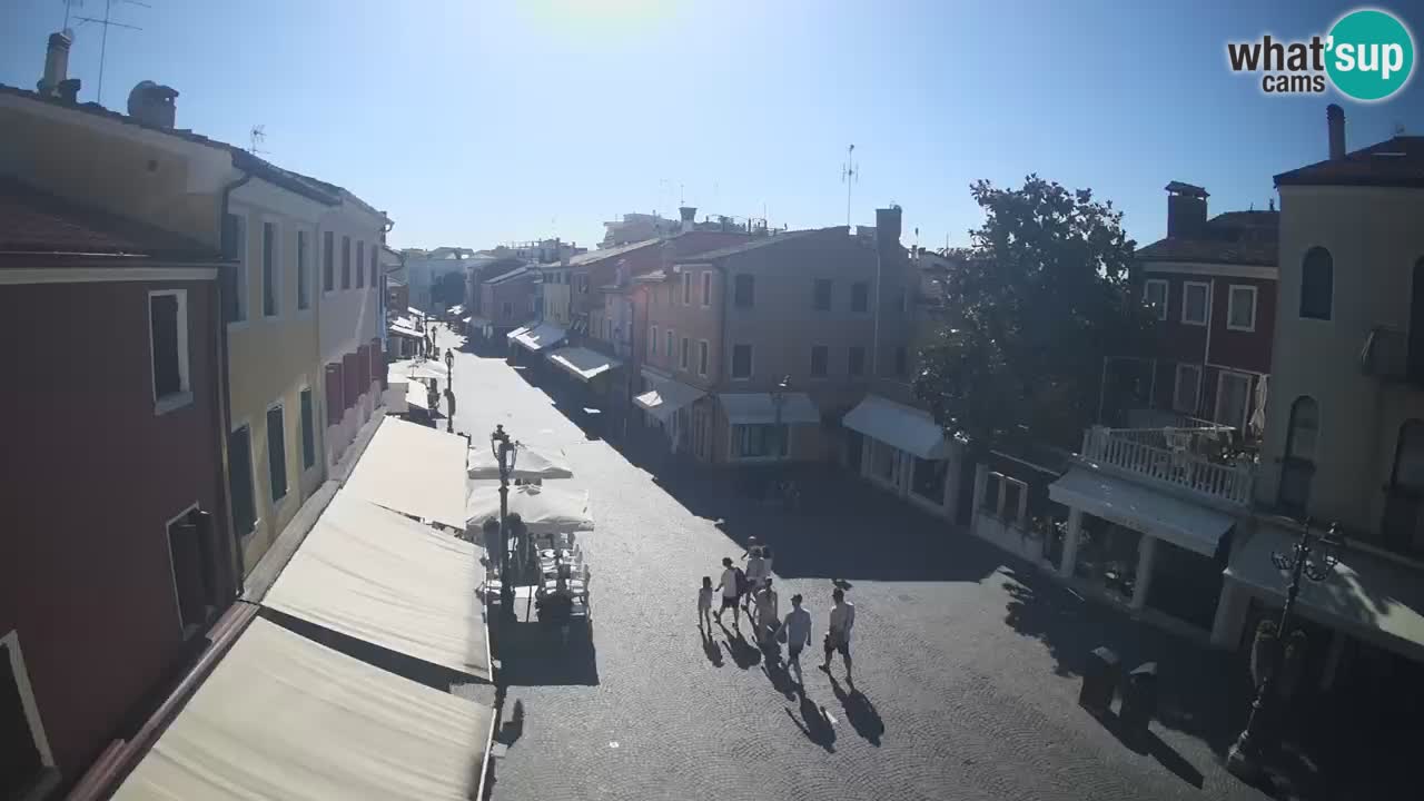 CAORLE vieille Ville webcam | Caorle souvent appelée la Petite Venise