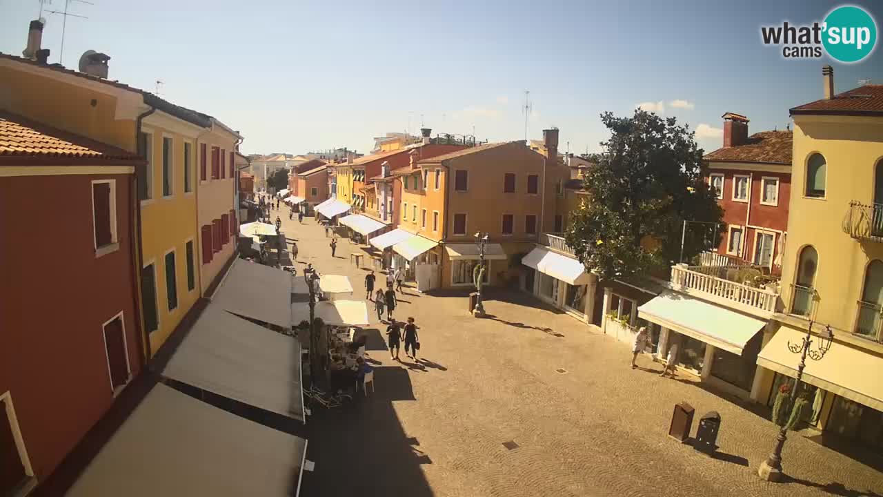 Caorle Stari grad web kamera – Caorle se često naziva malom Venecijom