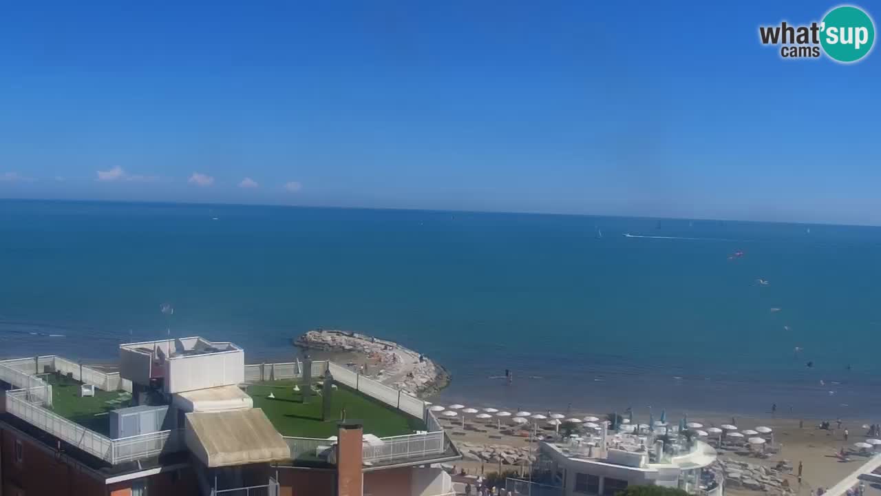 Webcam Caorle – Ponente west beach