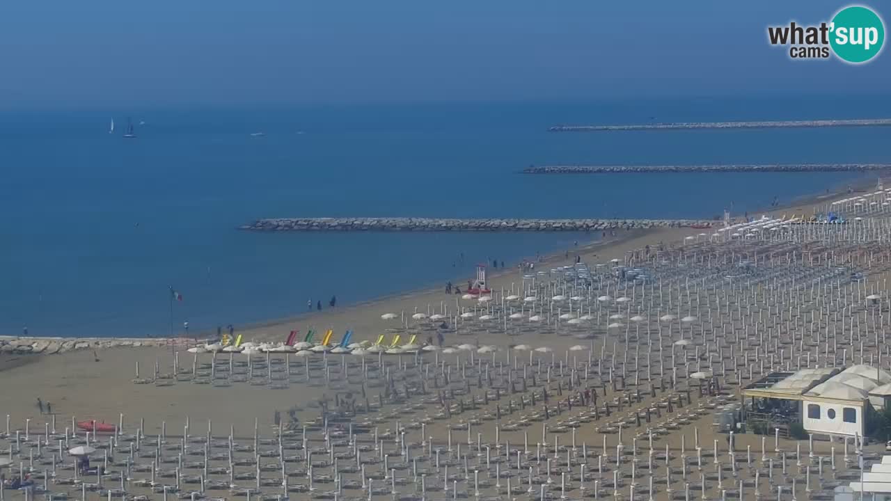Webcam Caorle Plage Ponente – Hotel Marco Polo