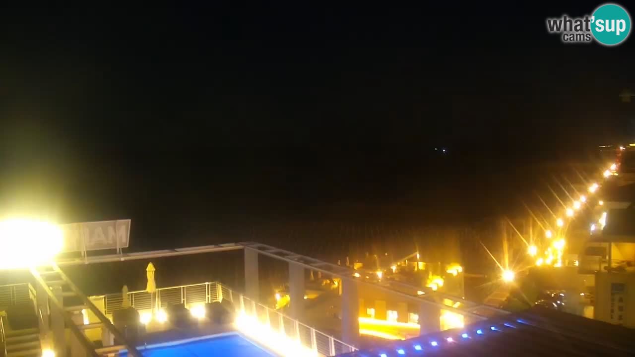 Webcam Spiaggia Ponente – Hotel Marco Polo – Caorle