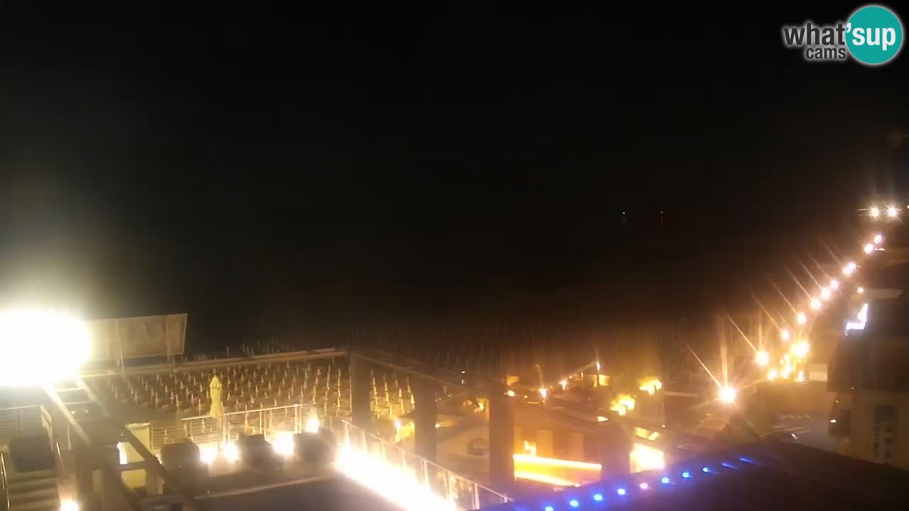 Caorle playa Ponente camera web – Hotel Marco Polo