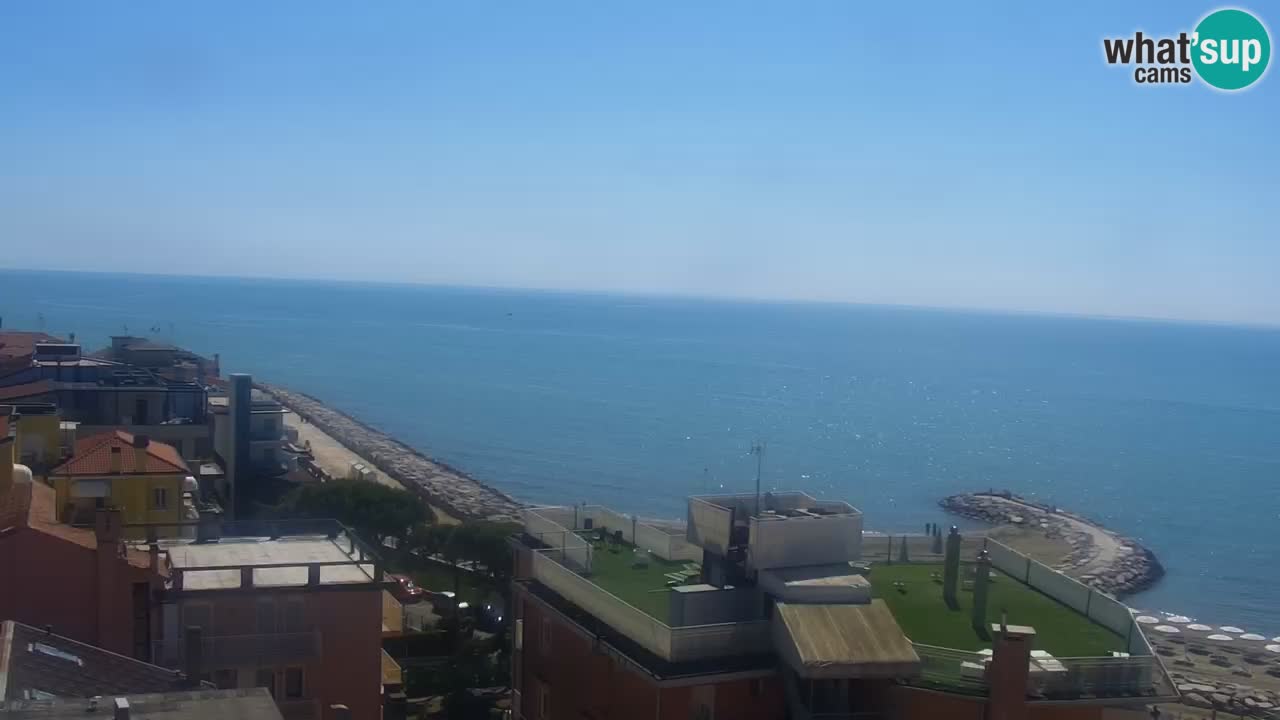 Webcam Caorle Plage Ponente – Hotel Marco Polo