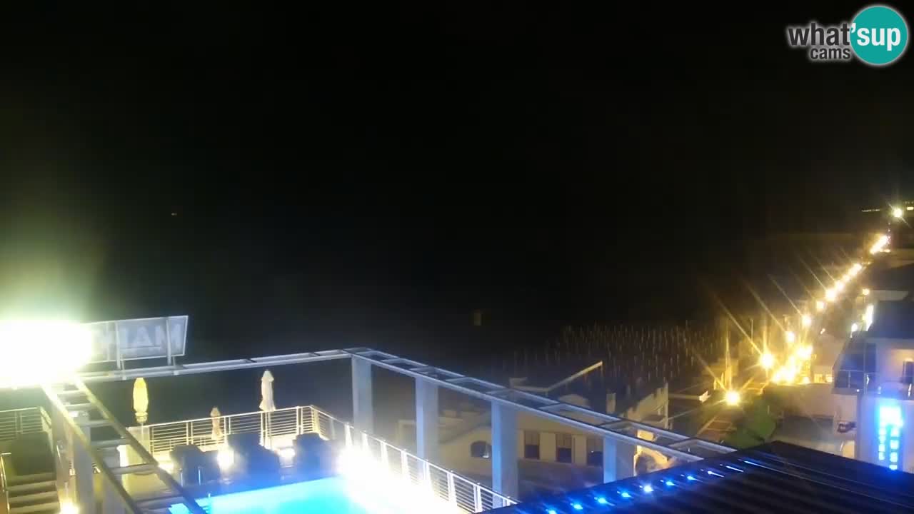 Caorle – Ponente beach webcam live