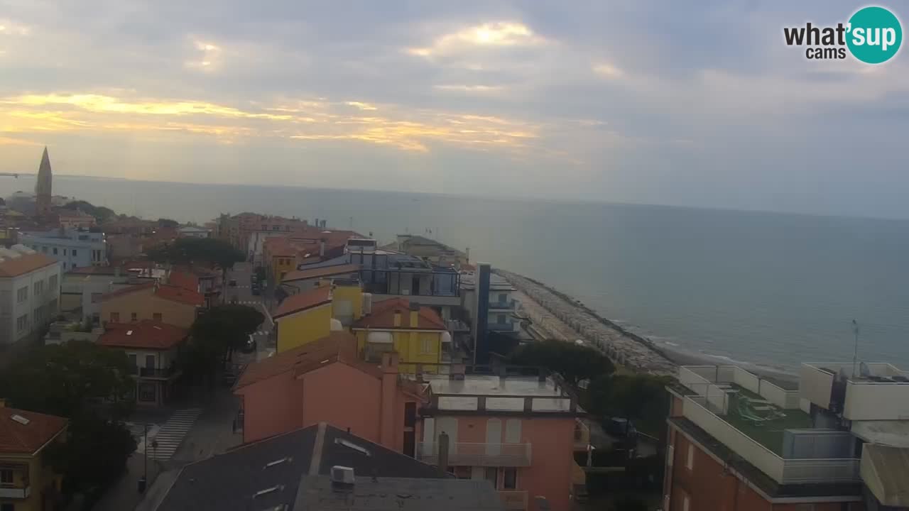 Webcam Spiaggia Ponente – Hotel Marco Polo – Caorle