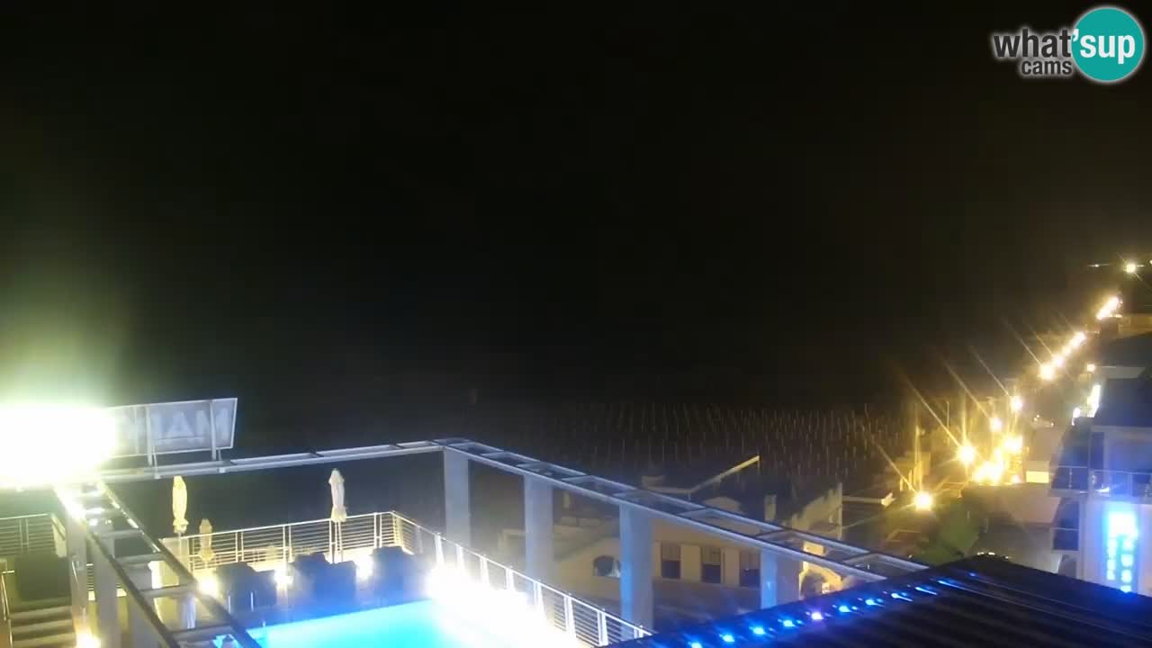 Caorle playa Ponente camera web – Hotel Marco Polo
