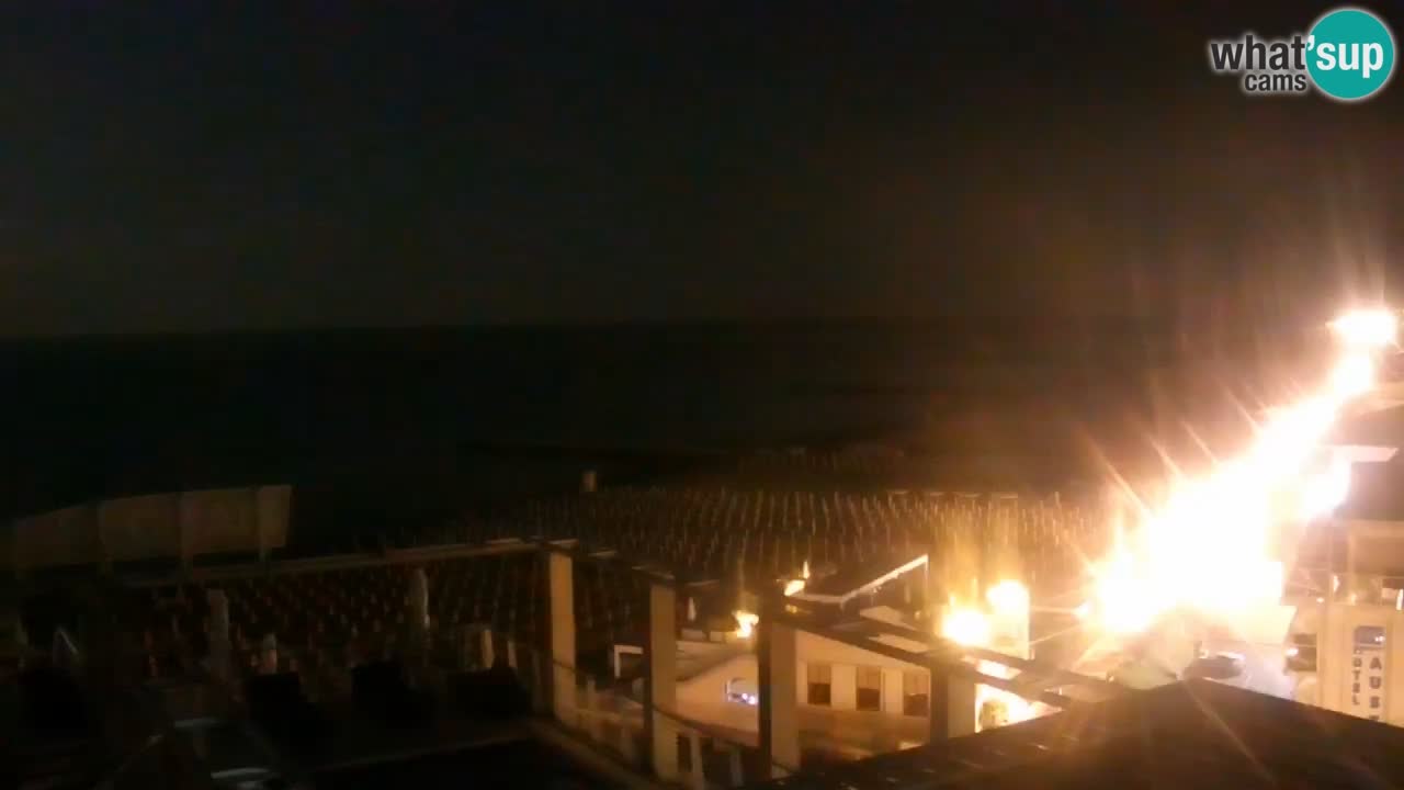 Caorle playa Ponente camera web – Hotel Marco Polo
