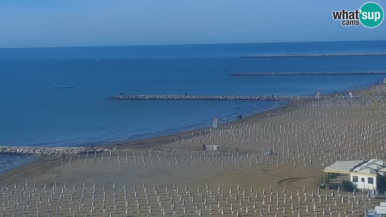 Webcam Caorle – Ponente west beach