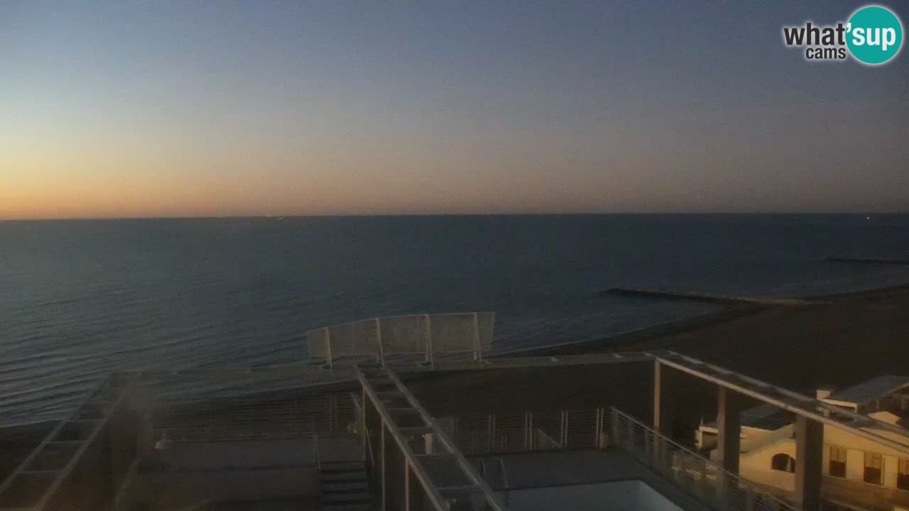 Caorle – Ponente beach webcam live