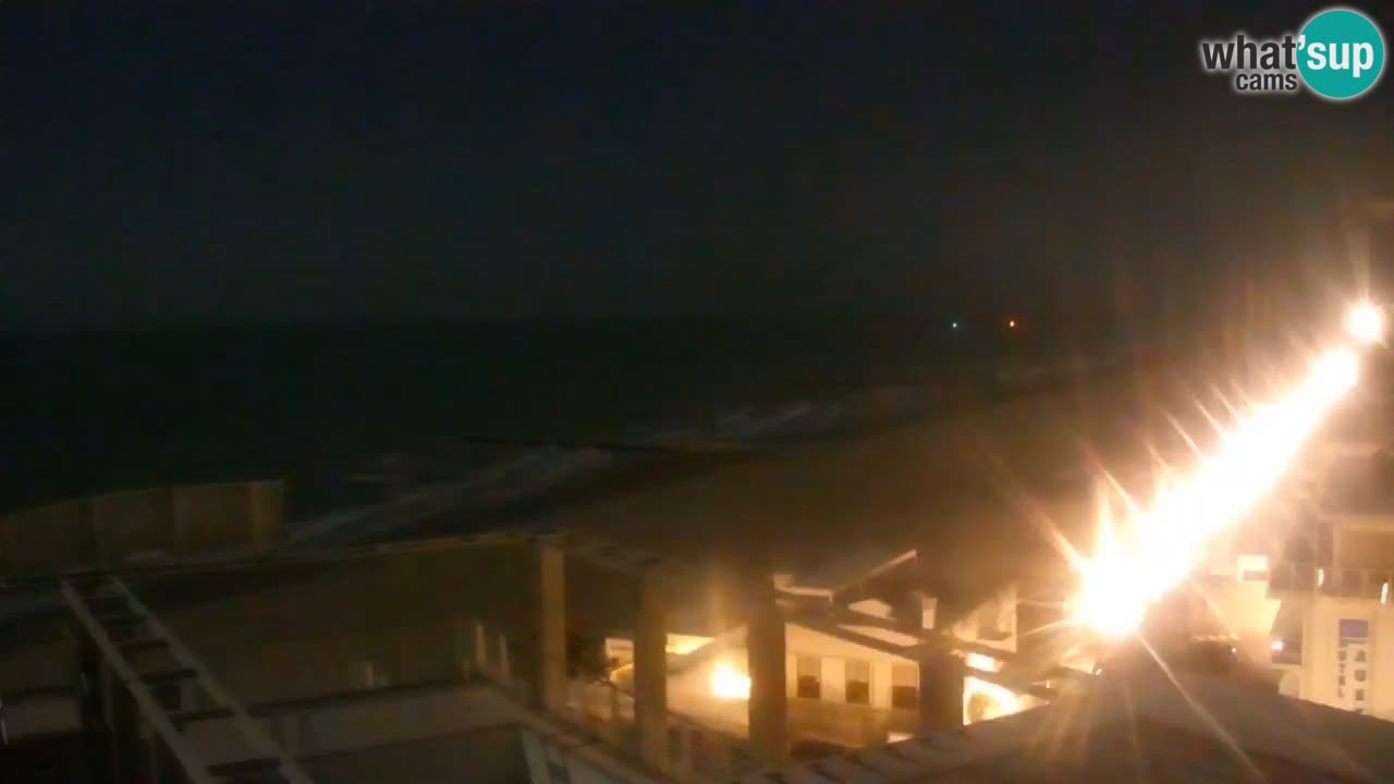 Webcam Spiaggia Ponente – Hotel Marco Polo – Caorle