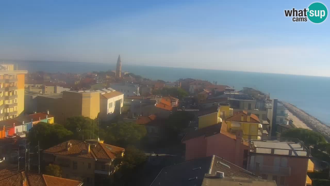 Caorle – Ponente beach webcam live