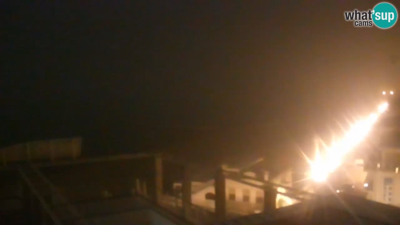 Webcam Caorle Ponente beach from Hotel Marco Polo