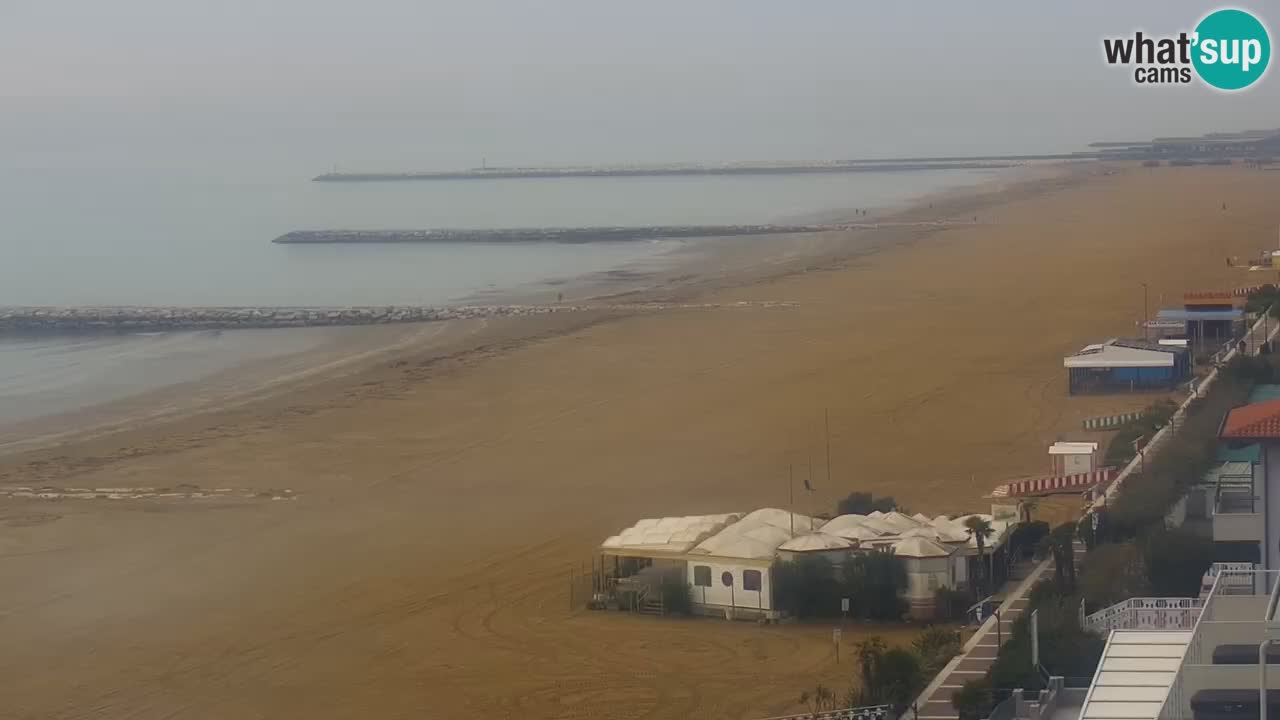 Caorle Plaža Ponente spletna kamera | Hotela Marco Polo