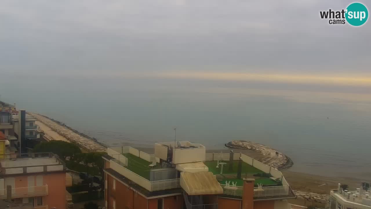 Webcam Spiaggia Ponente – Hotel Marco Polo – Caorle