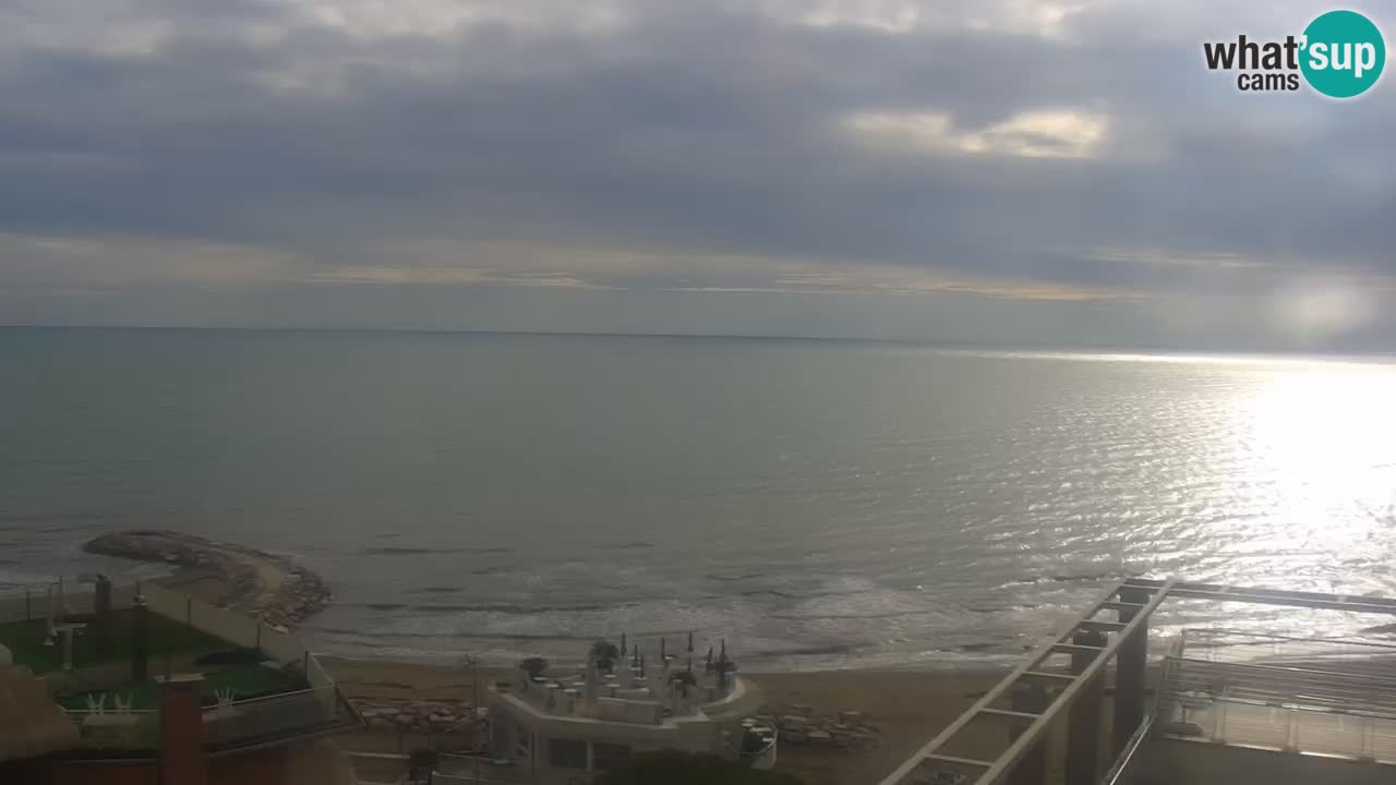 Webcam Spiaggia Ponente – Hotel Marco Polo – Caorle