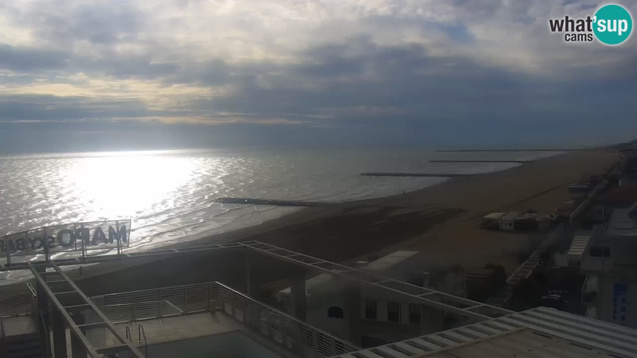 Webcam Spiaggia Ponente – Hotel Marco Polo – Caorle