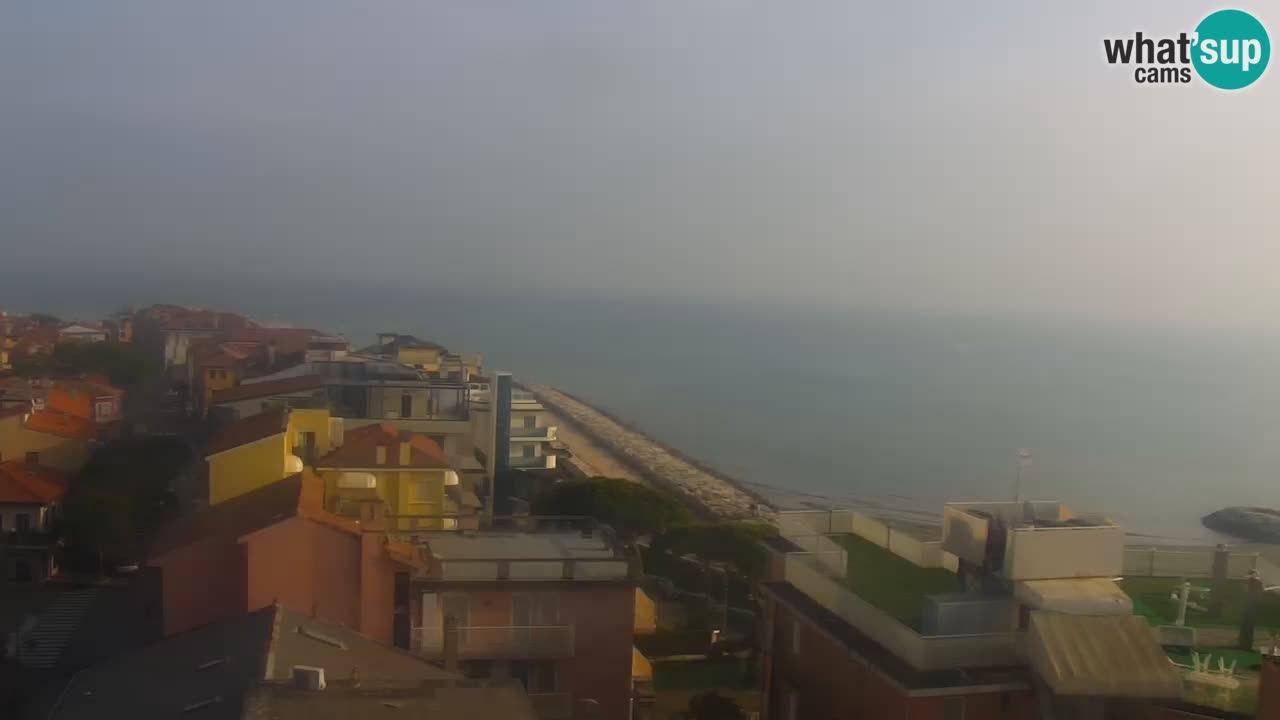 Caorle Plaža Ponente spletna kamera | Hotela Marco Polo