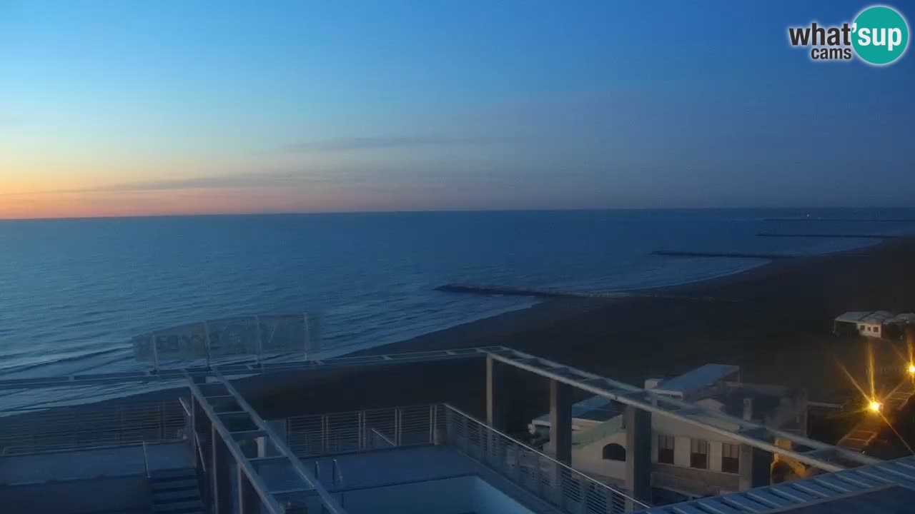 Caorle – Ponente beach webcam live