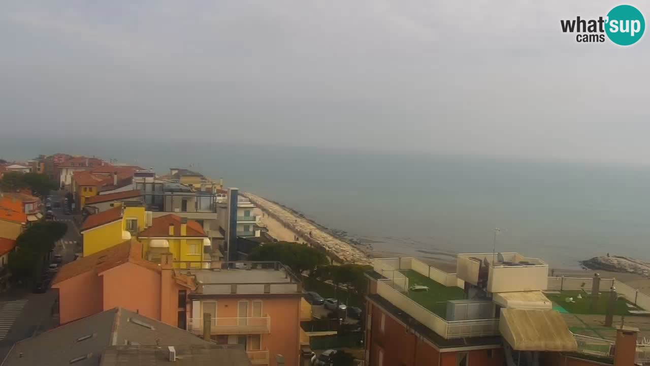 Caorle – Ponente beach webcam live