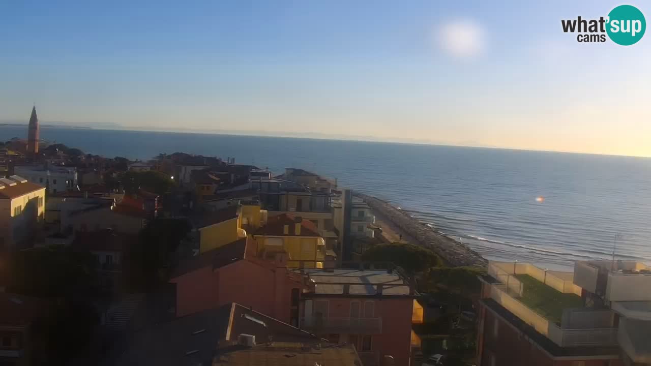 Caorle – Ponente beach webcam live