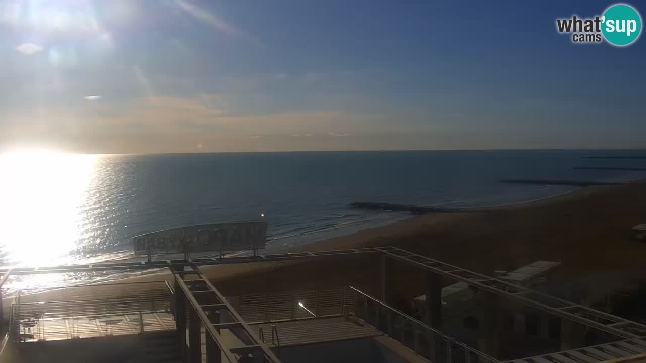 Caorle Plaža Ponente spletna kamera | Hotela Marco Polo