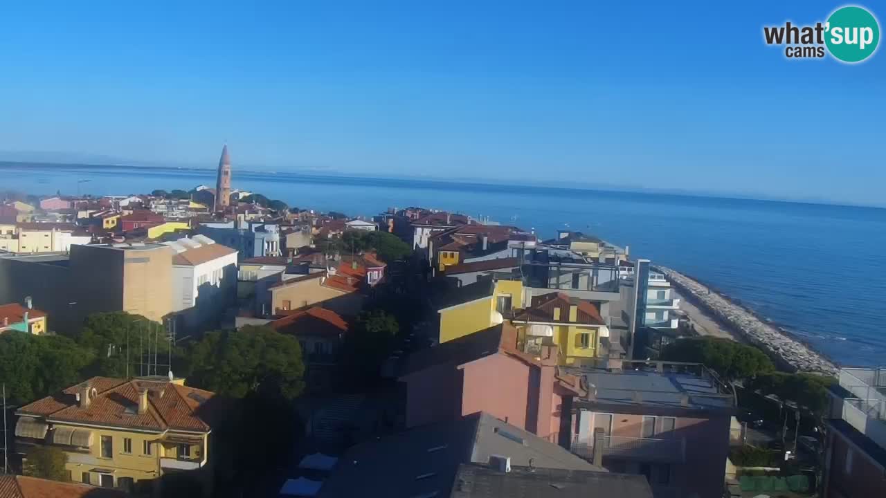 Caorle – Ponente beach webcam live