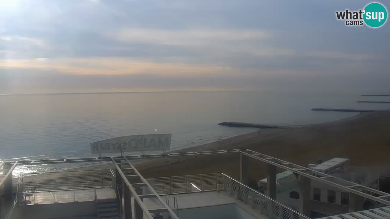 Webcam Spiaggia Ponente – Hotel Marco Polo – Caorle