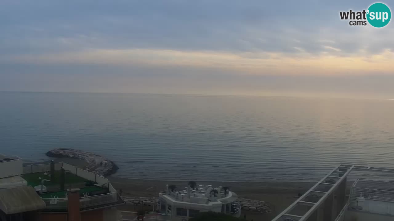 Webcam Spiaggia Ponente – Hotel Marco Polo – Caorle