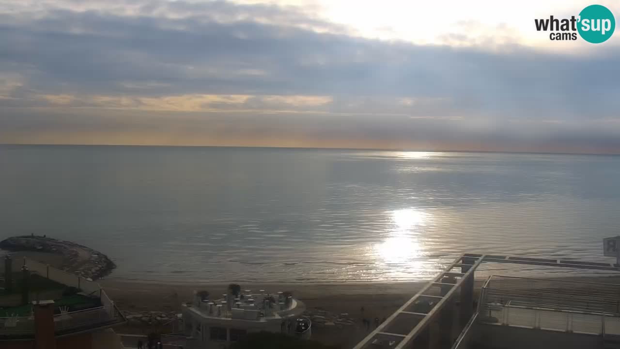 Webcam Spiaggia Ponente – Hotel Marco Polo – Caorle