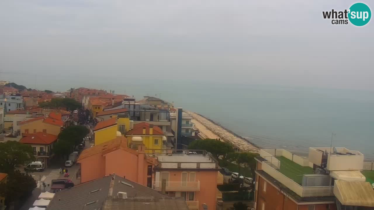 Caorle – Ponente beach webcam live