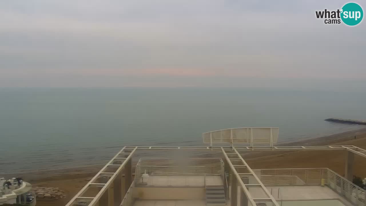 Webcam Spiaggia Ponente – Hotel Marco Polo – Caorle