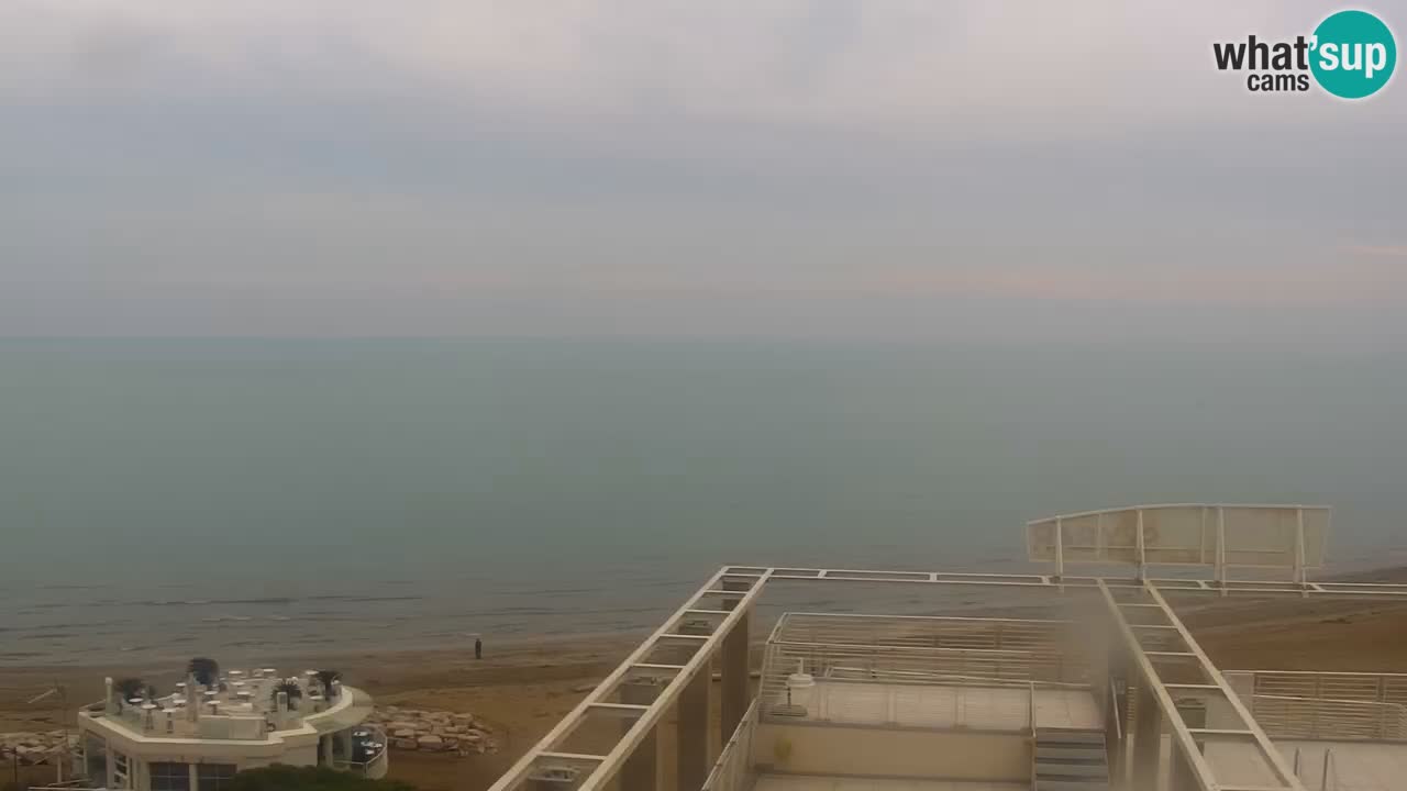 Webcam Caorle weststrand – Ponente Strand nach Hotel Marco Polo