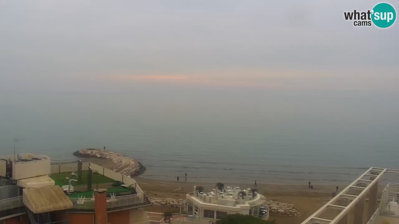 Webcam Spiaggia Ponente – Hotel Marco Polo – Caorle